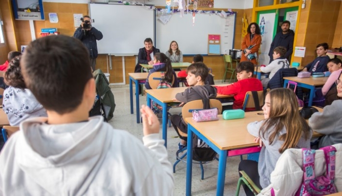 Niños del Ceip Manuel Siurot reflexionan sobre la igualdad y el bullying