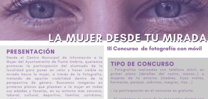 Punta Umbría convoca el tercer concurso de fotografía con móvil 'La mujer desde tu mirada’
