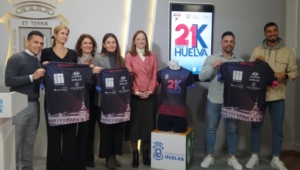 Así es la camiseta oficial de la ‘21K Ciudad de Huelva’