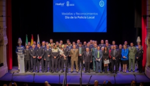 La Policía Local de Huelva celebra el Día de su Patrón con la entrega de Medallas al Mérito