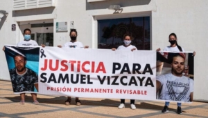 Protesta Samuel Vizcaya doble crimen de Cartaya