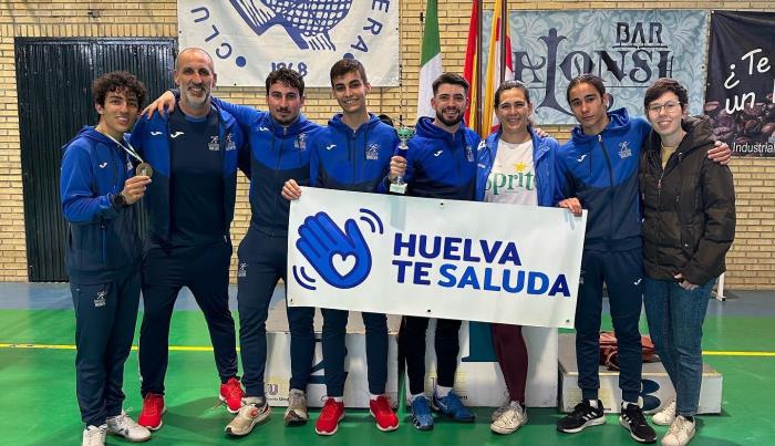 El Club Esgrima Huelva se trae dos medallas de la II Copa de Andalucía