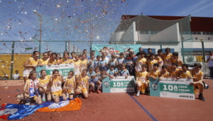 Niños campeones de la Copa Covap La Palma