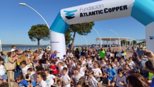 300 niños participan en la carrera ‘Kilos por Kilómetros’ de Atlantic Cooper