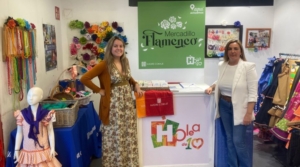 Madre Coraje instala un mercadillo flamenco solidario en Holea