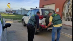 Detenidos por robar pilotos de todoterrenos por valor de 10.000 euros