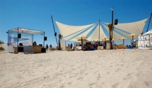 La playa de Santa Pura renueva este verano 2023 la Bandera Azul