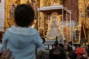 La procesión de la Virgen del Rocío chico, en imágenes