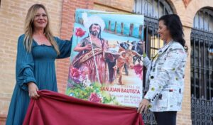 Un cartel de Teresa Toscano anuncia las Fiestas de San Juan Bautista 2023