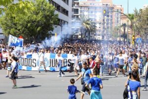 Caravana de aficionados