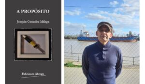 Joaquín González presenta su libro 'A propósito' en Punta Umbría