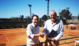 Aguas de Huelva, un año más con la Copa del Rey de Tenis