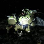 Un brutal accidente en la N-435 deja un muerto y un herido grave