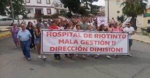 La alcaldesa de Riotinto lamenta que «Salud haga oídos sordos» con el hospital y «sigan los recortes»