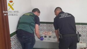 Desactivado un punto de venta de drogas en La Palma del Condado