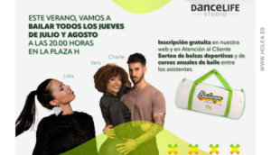 ‘Bailongos Dancing Club’: Clases de baile gratuitas todos los jueves del verano en Holea