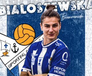 Bialoszewska, nueva jugadora del Sporting Huelva.