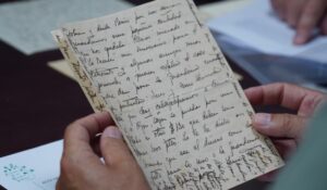 Un sobrino-nieto de Zenobia dona a la casa-museo cartas entre su abuela y la esposa del Nobel