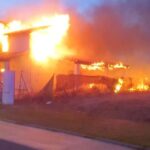 Fotogalería: Susto en Costa Eusuri por un incendio que ha arrasado una vivienda