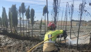 Incendio Cooperativa La Bella