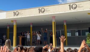 Acto de inicio del curso escolar 2023/24 en el CEIP Pura Domínguez de Aljaraque