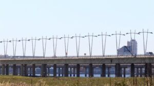 Alteraciones del tráfico por las obras de seguridad vial en el puente del Odiel