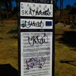 Actos vandálicos en el Parque Moret