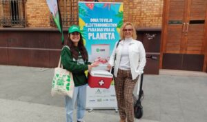 La campaña ‘Dona Vida al Planeta’ llega a Nerva para concienciar sobre el reciclaje de los RAEE