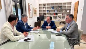 David Toscano y Carmelo Romero seguirán trabajando para realzar el patrimonio de La Rábida