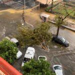 La borrasca Bernard siembra el caos en Huelva