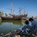 El Muelle de las Carabelas, epicentro del 12 de octubre