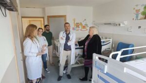 Los usuarios del hospital de Riotinto se benefician ya de la reforma de la planta Materno-Infantil