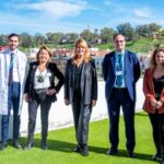 La alcaldesa de Huelva visita el Hospital Quirónsalud por su 10º aniversario