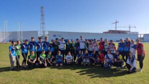 Jóvenes arqueros de la Federación Española se concentran en el Estadio Iberoamericano