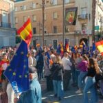 Unas 5.000 personas se concentran en Huelva contra la amnistía