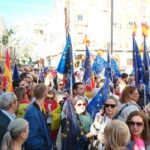 Unas 5.000 personas se concentran en Huelva contra la amnistía