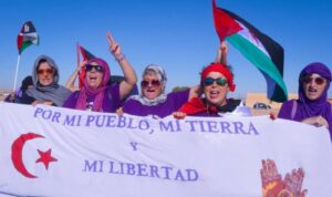 Mujeres onubenses participan en la II Marcha por el Sahara con el apoyo de Izquierda Unida