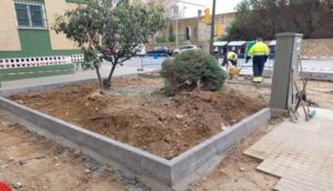 El Ayuntamiento avanza en las obras de mejora en calles y espacios públicos de la ciudad