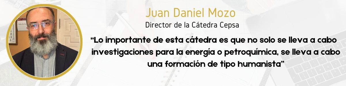 Juan Daniel Mozo, director de la cátedra Cepsa