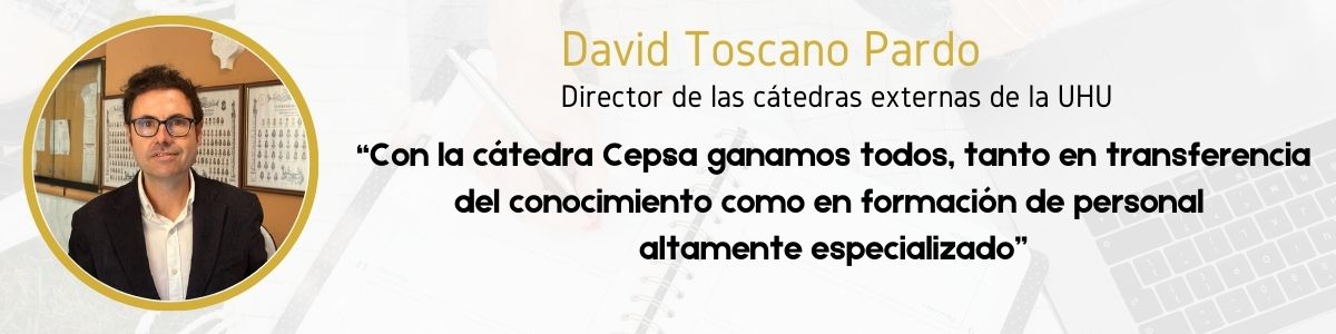 David Toscano director cátedras externas de la UHU