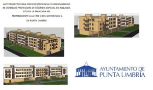 Punta construirá 48 viviendas de VPO con un alquiler entre 210 y 290 euros al mes