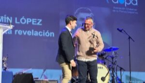 Fermín López: "Es un honor ser premiado en mi tierra"