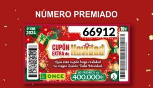 Cupón extra de Navidad de la ONCE