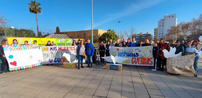 Colegios de Huelva celebran el Día de Escolar de la No Violencia y la Paz