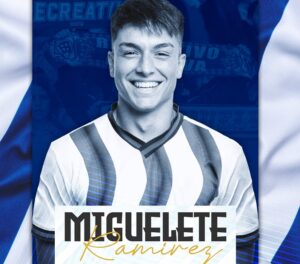 Miguelete, nuevo jugador del Recreativo de Huelva.