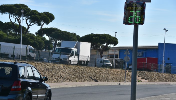 Punta Umbría coloca cámaras y radares pedagógicos para mejorar la seguridad vial