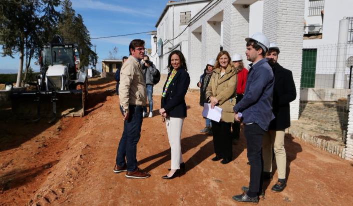 La remodelación urbana de Santa Águeda de Villalba del Alcor estará lista antes de primavera