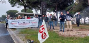 Concentración contra Fort Security Spain en Huelva