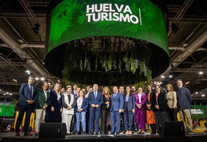 Huelva cierra una “espectacular” participación en Fitur con 18.000 visitantes a su stand