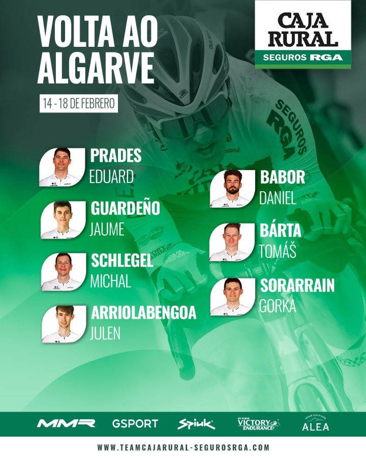 El equipo ciclista Caja Rural-Seguros RGA participará en la Vuelta a Andalucía y en la del Algarve